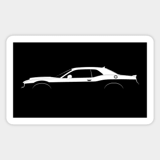 Dodge Challenger SRT Demon Silhouette Sticker